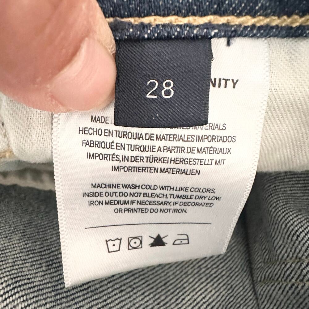 Citizens of Humanity Emerson Dark Wash Slim Fit Boyfriend Ankle Jeans Trinket 28 - Picture 9 of 10